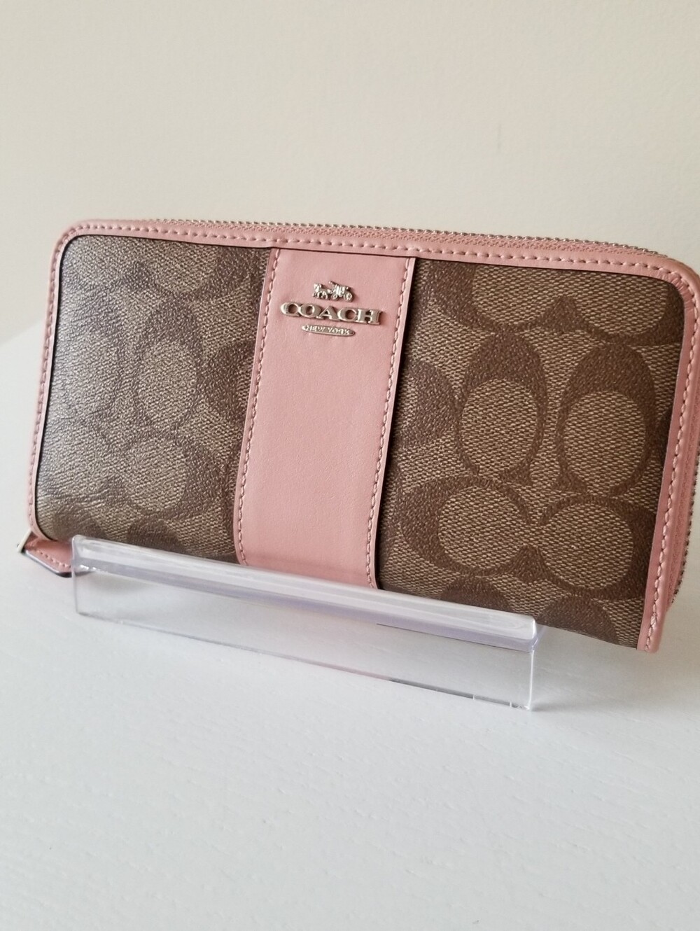 Coach Zip Around Wallet